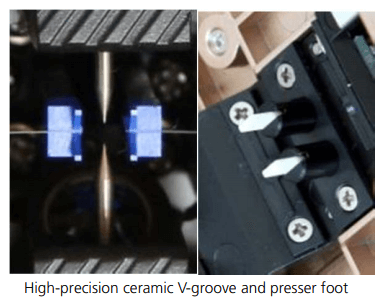 6481 Series Optical Fiber Fusion Splicer - ceramic v-groove