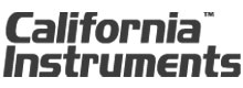 California Instruments logo in grey on white background