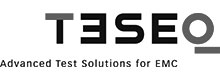 Teseq logo in grey on white background