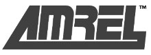 Amrel logo in grey on white background