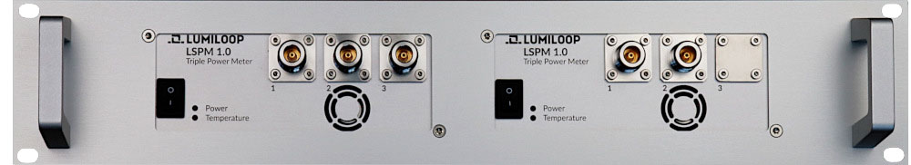 Lumiloop 19 Front Panel, 2x LSPM 1.0, 2U copy