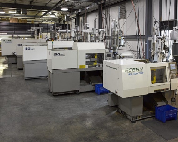 Image of some plastic injection moulding machines