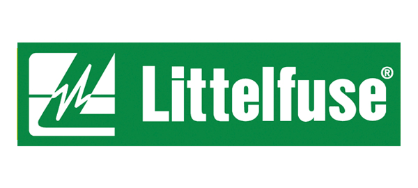 Littelfuse logo in green on white background